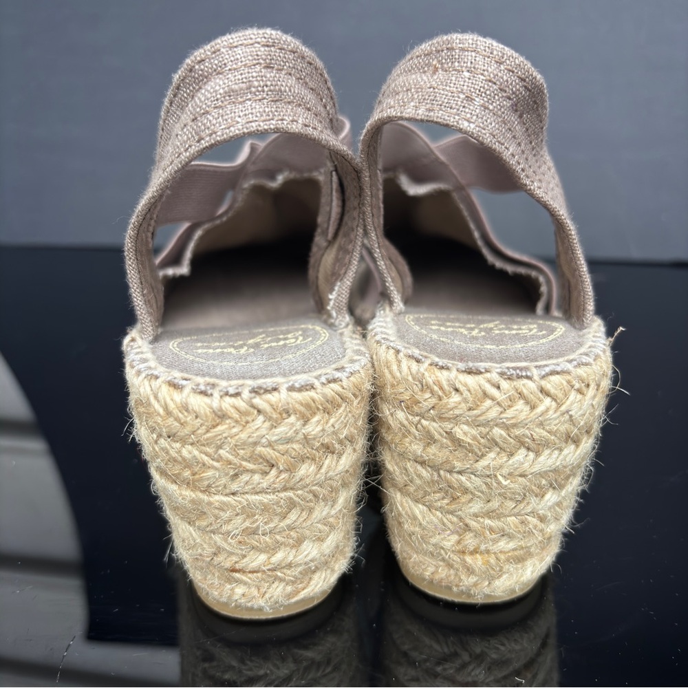 Toni Pons Ter Slingback Espadrille Wedge Sandals Size 6.5 - Picture 6 of 10